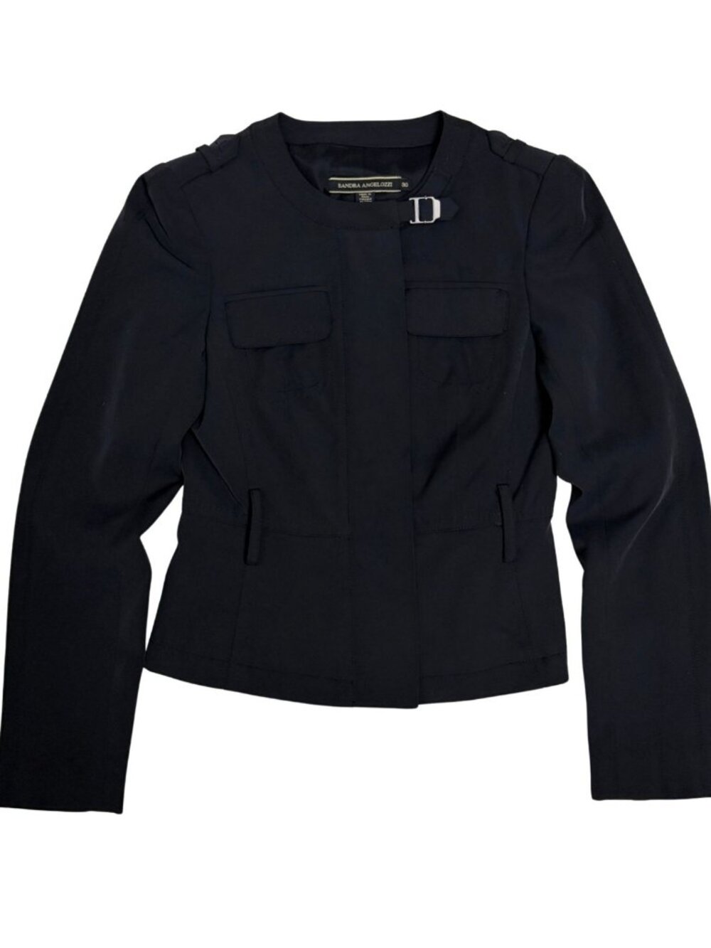 SANDRA ANGELOZZI Jacket Blazer Designer Business Casual Coat Womens XS